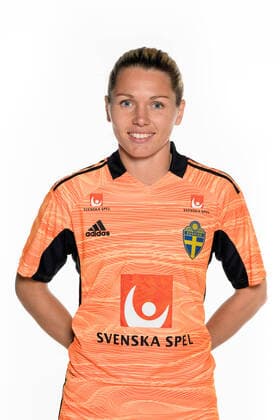 220405 Goalkeeper Jennifer Falk during a portrait photo shoot with the Swedish womens national football team on April 5, 2022 in Gothenburg,  Copyright: CARLxSANDIN BB220405CS069
