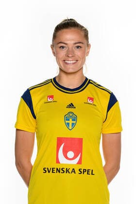 220405 Fridolina Rolfö during a portrait photography with the Swedish womens national football team on April 5, 2022 in Gothenburg,  Copyright: CARLxSANDIN BB220405CS071