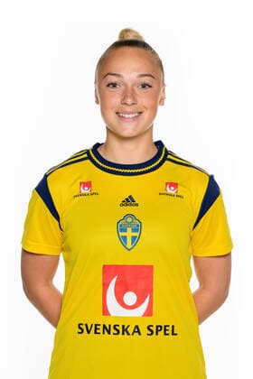 220405 Hanna Bennison during a portrait photography with the Swedish womens national football team on April 5, 2022 in Gothenburg,  Copyright: CARLxSANDIN BB220405CS073