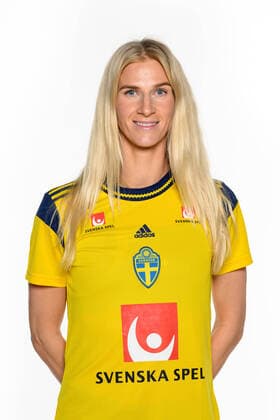 220405 Sofia Jakobsson during a portrait photography with the Swedish womens national football team on April 5, 2022 in Gothenburg,  Copyright: CARLxSANDIN BB220405CS084