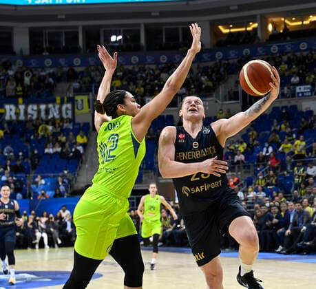 Basketball, Women, Euroleague, USK Prague - Fenerbahce Istanbul