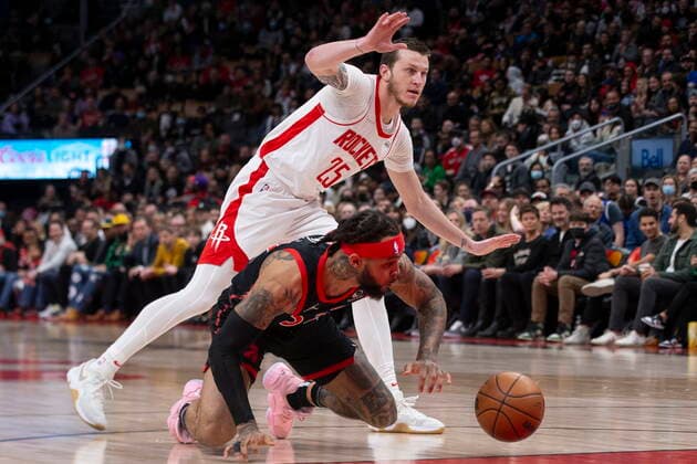 Basketball, NBA, Toronto Raptors - Houston Rockets