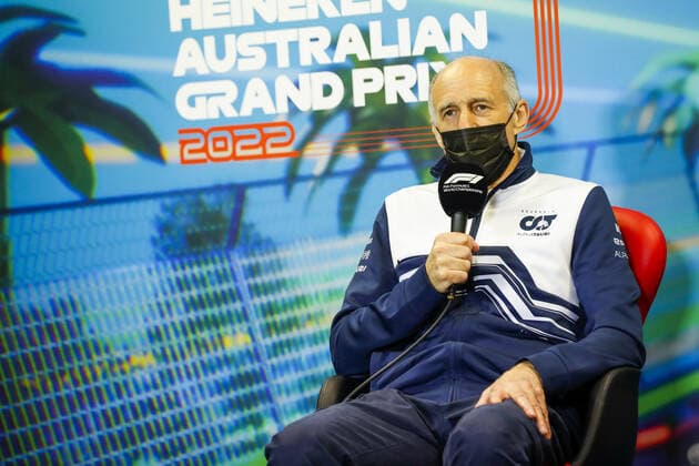 TOST Franz (aut), Team Principal of Scuderia AlphaTauri, portrait, press conference, PK, Pressekonferenz during the Formula 1 Heineken Australian Grand Prix 2022, 3rd round of the 2022 FIA Formula One World Championship, WM, Weltmeisterschaft on the Albert Park Circuit, from April 8 to 10, 2022 in Melbourne, Australia - F1 - AUSTRALIAN GRAND PRIX 2022 DPPI Panoramic  00122008__V2_8636