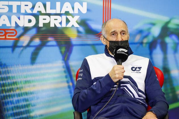 TOST Franz (aut), Team Principal of Scuderia AlphaTauri, portrait, press conference, PK, Pressekonferenz during the Formula 1 Heineken Australian Grand Prix 2022, 3rd round of the 2022 FIA Formula One World Championship, WM, Weltmeisterschaft on the Albert Park Circuit, from April 8 to 10, 2022 in Melbourne, Australia - F1 - AUSTRALIAN GRAND PRIX 2022 DPPI Panoramic  00122008__V2_8693