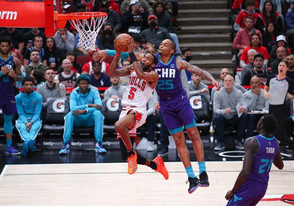 Basketball, NBA, Chicago Bulls - Charlotte Hornets