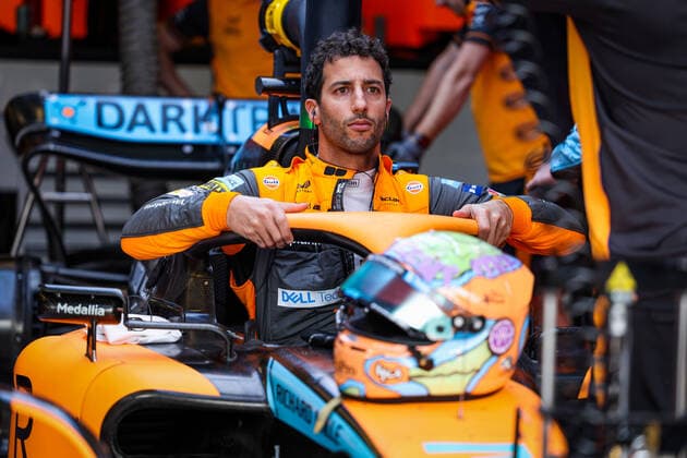 RICCIARDO Daniel (aus), McLaren F1 Team MCL36, portrait during the Formula 1 Heineken Australian Grand Prix 2022, 3rd round of the 2022 FIA Formula One World Championship, WM, Weltmeisterschaft on the Albert Park Circuit, from April 8 to 10, 2022 in Melbourne, Australia - F1 - AUSTRALIAN GRAND PRIX 2022 DPPI Panoramic  20220409_GOOD6387