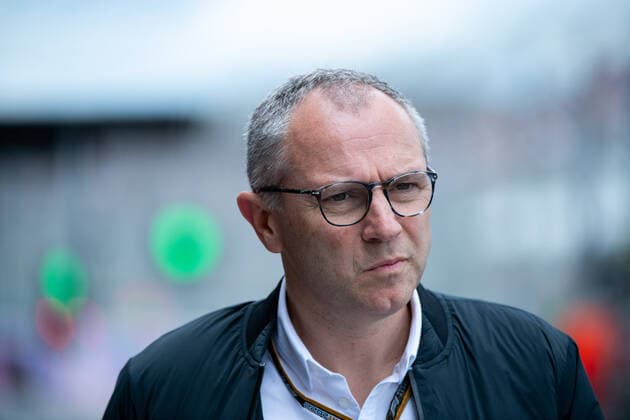 Stefano Domenicali Formula 1 Liberty Media Managing Director CEO in the pit lane, AUS, Formula 1 Australian Grand Prix, Albert Park Circuit Melbourne, Qualifying Day, 09 04 2022 AUS, Formula 1 Australian Grand Prix, Albert Park Circuit Melbourne, Qualifying Day, 09 04 2022 Copyright: xEibner Memmlerx EP_MMR