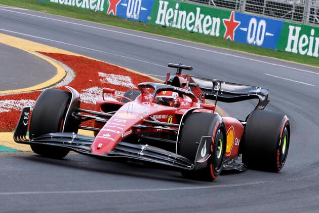 LECLERC Charles F1 Team Scuderia Ferrari FIA F1 Season 2022 GP 2022 Melbourne Australia on 09 04 2022 in Melbourne Copyright: xJerryxAndrex