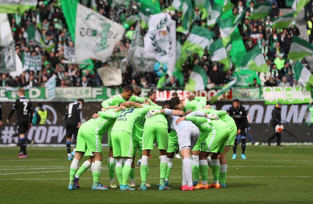 Football, foundation of VfL Wolfsburg, 80th anniversary on 12 September