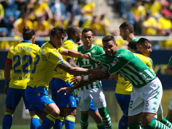09 April 2022 stadium Nuevo Mirandilla Cadiz Andalucia Spain Primera Division LaLiga Santander 2021 2022 Cadiz vs Betis 900 Cordon Press  x900 CordonxPressx xFutbolx