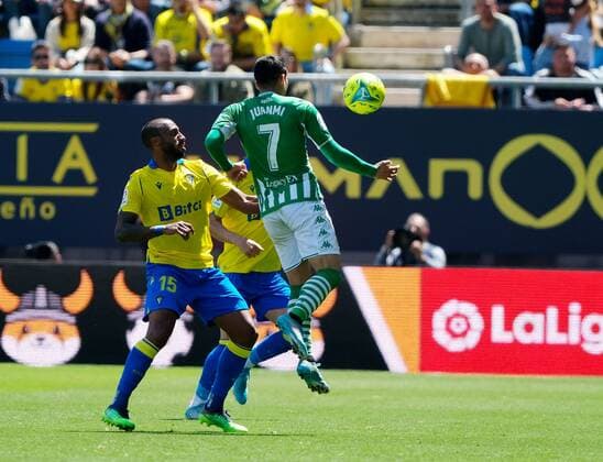 09 April 2022 stadium Nuevo Mirandilla Cadiz Andalucia Spain Primera Division LaLiga Santander 2021 2022 Cadiz vs Betis 900 Cordon Press  x900 CordonxPressx xFutbolx