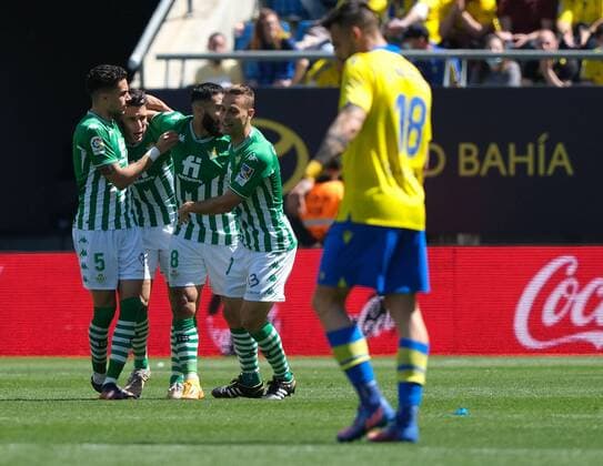 09 April 2022 stadium Nuevo Mirandilla Cadiz Andalucia Spain Primera Division LaLiga Santander 2021 2022 Cadiz vs Betis 900 Cordon Press  x900 CordonxPressx xFutbolx