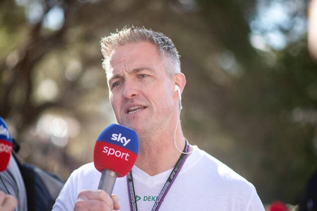 Ralf Schumacher Sky Expert and Ex Racing Driver , AUS, Formula 1 Australian Grand Prix, Albert Park Circuit Melbourne, Race Day, 10 04 2022 AUS, Formula 1 Australian Grand Prix, Albert Park Circuit Melbourne, Race Day, 10 04 2022 Melbourne Copyright: xEibner Memmlerx EP_MMR