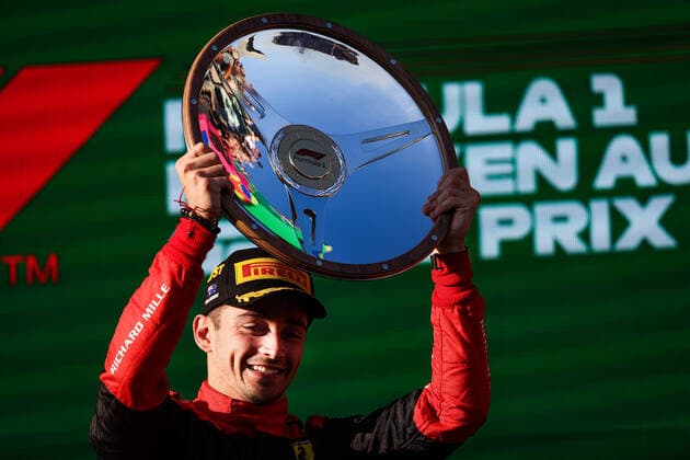 Formula 1, Australian GP, Winner Charles Leclerc
