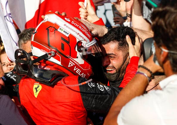 16 Charles Leclerc MCO, Scuderia Ferrari , F1 Grand Prix of Australia at Melbourne Grand Prix Circuit on April 10, 2022 in Melbourne, Australia Photo by HOCH ZWEI Melbourne Australia