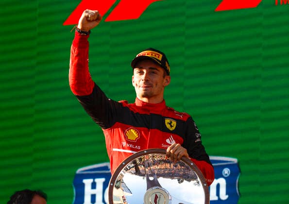 16 Charles Leclerc MCO, Scuderia Ferrari , F1 Grand Prix of Australia at Melbourne Grand Prix Circuit on April 10, 2022 in Melbourne, Australia Photo by HOCH ZWEI Melbourne Australia