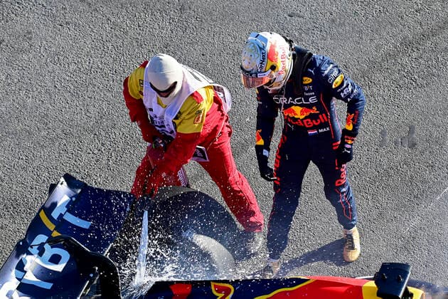 1 Max Verstappen NLD, Oracle Red Bull Racing , F1 Grand Prix of Australia at Melbourne Grand Prix Circuit on April 10, 2022 in Melbourne, Australia Photo by HOCH ZWEI Melbourne Australia