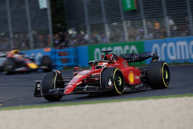 FORMULA 1 ROLEX AUSTRALIAN GRAND PRIX 2022 10 04 2022, Albert Park, Melbourne, FORMULA 1 ROLEX AUSTRALIAN GRAND PRIX 2022 , in the picture Charles Leclerc MCO , Scuderia Ferrari nordphotoxGmbHx xBratic nph00250