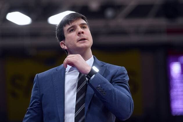 Pedro Calles Head Coahc, Coach Hamburg Towers , Basketball, Bundesliga, BBL, BG Goettingen Hamburg Towers, 10 04 2022, BG Goettingen Hamburg Towers, Basketball, Bundesliga, GER, BBL, 10 04 2022 Goettingen Copyright: xEibner-Pressefotox-xRolandxSippelx