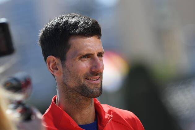 Tennis, ATP-Tunier in Monte Carlo, Training Tennis : Monte Carlo 2022 - Monaco - Djokovic - Serbie Tennis : Monte Carlo 2022 - Monaco - 10 04 2022 ChrysleneCaillaud Panoramic 
