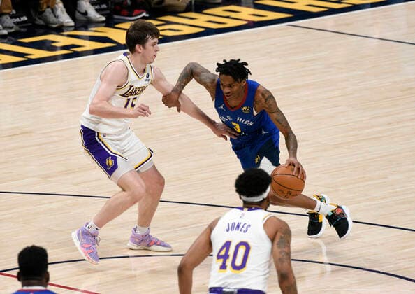 Basketball, NBA, Denver Nuggets - Los Angeles Lakers