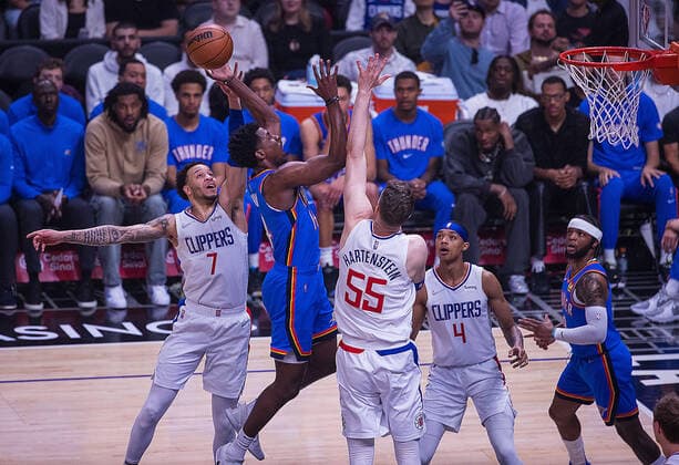 Basketball, NBA, Los Angeles Lakers - Oklahoma City Thunder