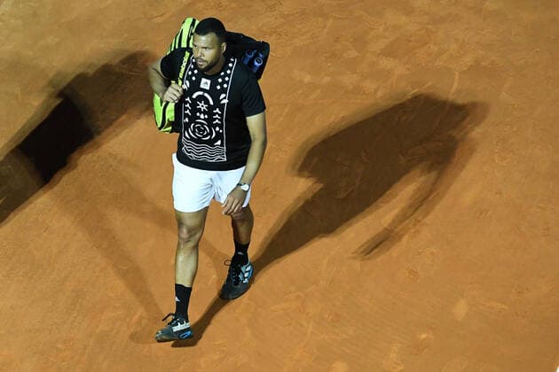 Tennis : Monte Carlo 2022 - Jo Wilfried Tsonga - France Tennis : Monte Carlo 2022 - Monaco - 11 04 2022 ChrysleneCaillaud Panoramic 