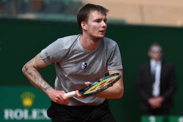 Tennis : Monte Carlo 2022 - Bublik - Kazakhstan Tennis : Monte Carlo 2022 - Monaco - 11 04 2022 ChrysleneCaillaud Panoramic 