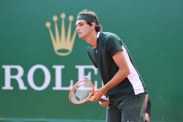 Tennis : Monte Carlo 2022 - Fritz - Usa Tennis : Monte Carlo 2022 - Monaco - 11 04 2022 ChrysleneCaillaud Panoramic 
