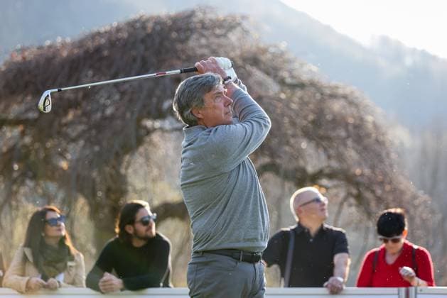 GOLF - Audi Circuit FROHNLEITEN,AUSTRIA,12.APR.22 - GOLF - Audi Circuit, GC Murhof, playoff. Image shows Barry Lane (GBR).  GEPAxpictures xDanielxGoetzhaber