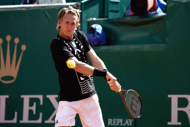 Sebastian Korda (USA) TENNIS : Master 1000 de Monte-Carlo - Monte Carlo - 13 04 2022 NorbertScanella Panoramic 