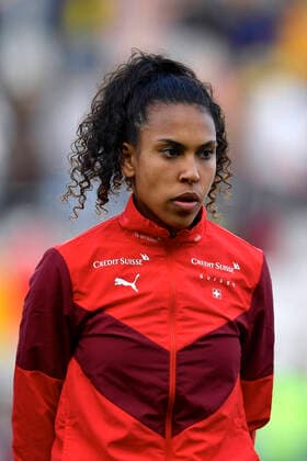 Romania v Switzerland: Group G - FIFA Women s WorldCup 2023 Qualifier Coumba Sow in action during the FIFA Women s World Cup 2023 Qualifier group G match between Romania and Switzerland at Stadionul National de Rugby Arcul de Triumf on April 08, 2022 in Bucharest, Romania. Bucharest Romania  Copyright: xAlexxNicodimx originalFilename:nicodim-romaniav220408_npegY.jpg