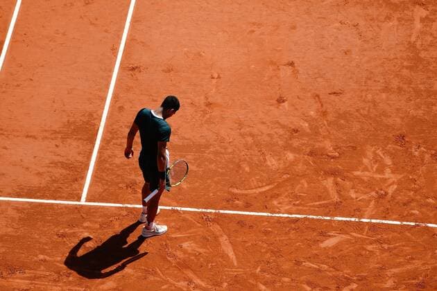 Carlos Alcaraz Garfia (Espagne) TENNIS : Master 1000 de Monte-Carlo - Monte Carlo - 13 04 2022 NorbertScanella Panoramic 