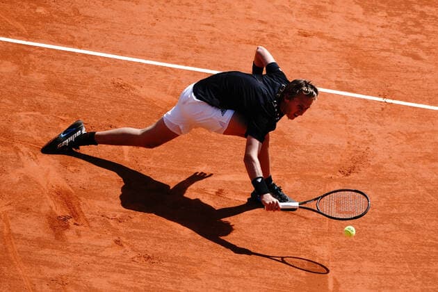 Sebastian Korda (USA) TENNIS : Master 1000 de Monte-Carlo - Monte Carlo - 13 04 2022 NorbertScanella Panoramic 