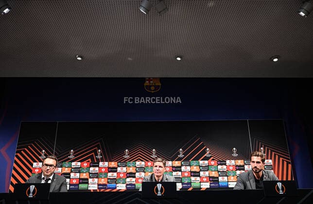 Football, EL, Eintracht Frankfurt, Press conference
