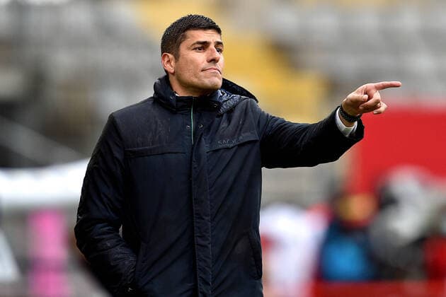 09 04 2022 pmk NF113072 football women country match world cup qualification Schueco Arena Bielefeld Corona matchday Germany Portugal Francisco NETO coach Portugal