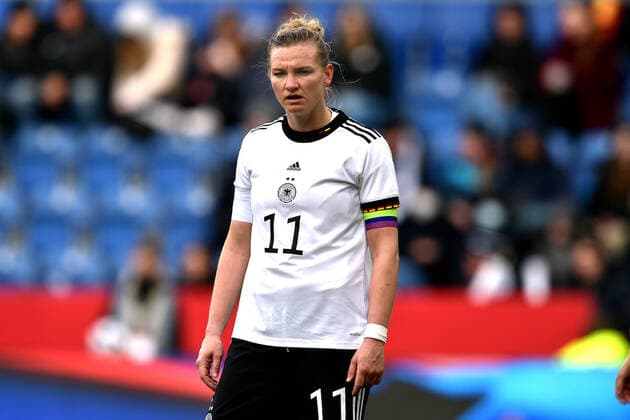 09 04 2022 pmk NF113760 football women country match world cup qualification Schueco Arena Bielefeld Corona matchday Germany Portugal Alexandra POPP 11 Germany