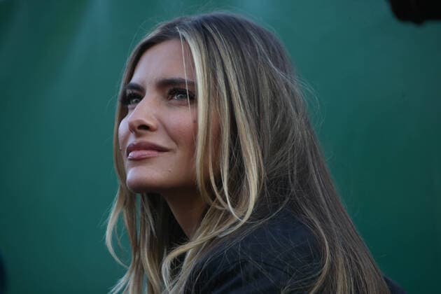 Sophia Thomalla, girlfriend of Alexander Zverev of Germany during the Rolex Monte-Carlo Masters 2022, ATP, Tennis Herren Masters 1000 tennis tournament on April 13, 2022 at Monte-Carlo Country Club in Roquebrune-Cap-Martin, France - TENNIS : Rolex Monte-Carlo Masters 2022 - ATP Masters 1000 - 13 04 2022 LaurentLairys Panoramic 