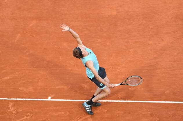 Tennis : Monte Carlo 2022 - Alexander Zverev - Allemagne Tennis : Monte Carlo 2022 - Monaco - 13 04 2022 ChrysleneCaillaud Panoramic 