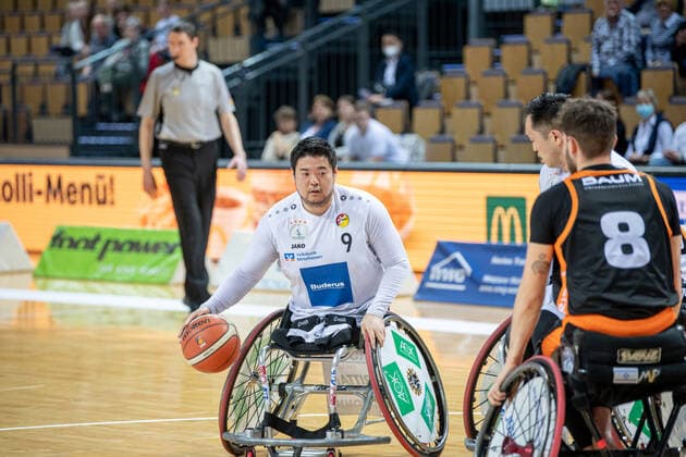 RBBL RSV Lahn Dill Hannover United, 13 04 22 Hiroaki Kozai 9 RSV Lahn Dill , Reo Fujimoto 12 RSV Lahn Dill , Amit Vigoda 8 Hannover United RBBL RSV Lahn Dill Hannover United Wetzlar, 13 04 22 Copyright: xBEAUTIFULxSPORTS Roeczeyx