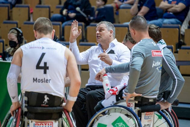 RBBL RSV Lahn Dill Hannover United, 13 04 22 Guenther Mayer Assistant Coach RSV Lahn Dill , RBBL RSV Lahn Dill Hannover United Wetzlar, 13 04 22 Copyright: xBEAUTIFULxSPORTS Roeczeyx