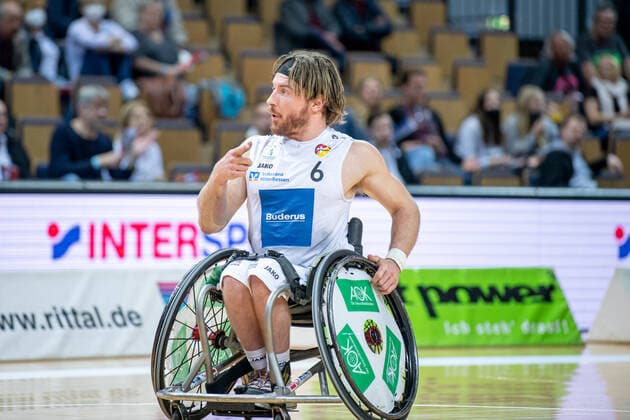 RBBL RSV Lahn Dill Hannover United, 13 04 22 Jannik Blair 6 RSV Lahn Dill RBBL RSV Lahn Dill Hannover United Wetzlar, 13 04 22 Copyright: xBEAUTIFULxSPORTS Roeczeyx