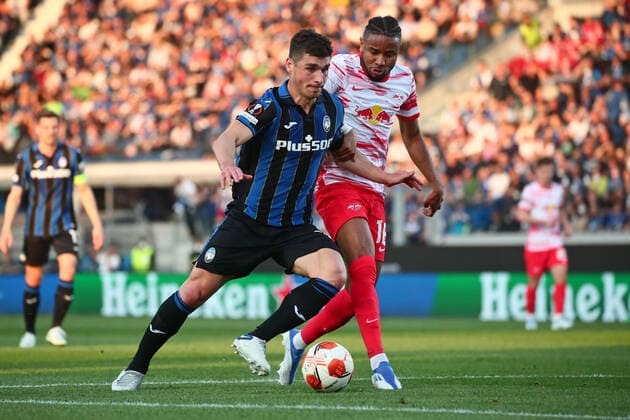 Football, EL, Atalanta Bergamo - RB Leipzig