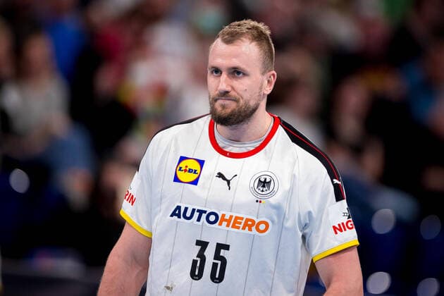 Kiel, 13 April 2022 Handball, World Cup Play Offs, Germany Faroe Islands Julius Kühn Germany, 35