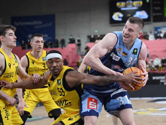 Basketball, 2. BL ProA, Tigers Tübingen - Eisbären Bremerhaven