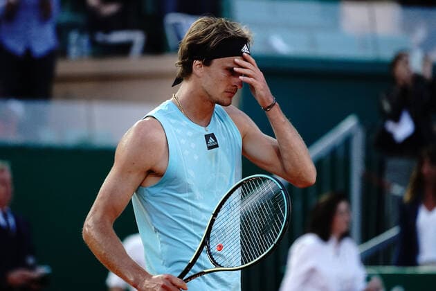 Alexander Zverev (Allemagne) TENNIS : Master 1000 de Monte Carlo - Quart de finale - Monte Carlo - 15 04 2022 NorbertScanella Panoramic 