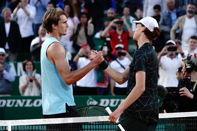 Alexander Zverev (Allemagne) TENNIS : Master 1000 de Monte Carlo - Quart de finale - Monte Carlo - 15 04 2022 NorbertScanella Panoramic 
