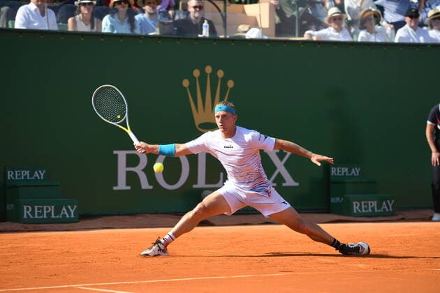 Tennis : Monte Carlo 2022 - Alejandro Davidovich Fokina - Espagne Tennis : Monte Carlo 2022 - Monaco - 16 04 2022 ChrysleneCaillaud Panoramic 