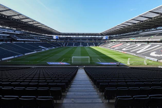 Sky Bet League 1 MK Dons v Sheffield Wednesday A general view of Stadium MK, the home of Milton Keynes Dons prior to their Sky Bet League One game against Sheffield Wednesday Milton Keynes stadium:mk Buckinghamshire United Kingdom Copyright: xSimonxWhitehead NewsxImagesx