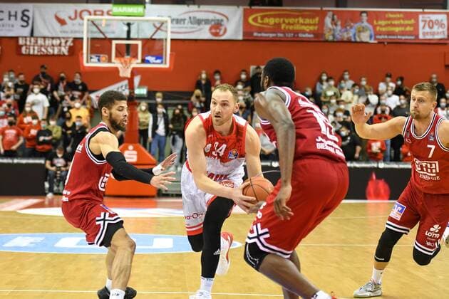 Basketball, BBL, Gießen 46ers - s.Oliver Würzburg